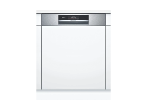 Serie 8 | Máy rửa bát Bosch SMI8TCS01E lắp đặt âm tủ, bảng điều khiển thép không gỉ