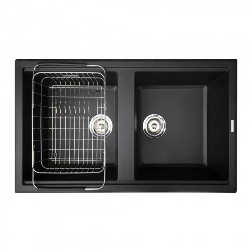 Chậu rửa bát Granite Sink Phoenix 860 – Black