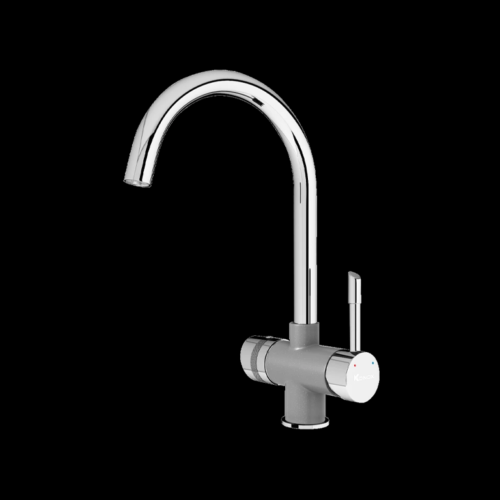 Vòi rửa bát ba đường nước Trim-Water Grey